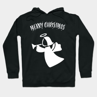 Merry Christmas Angel Hoodie